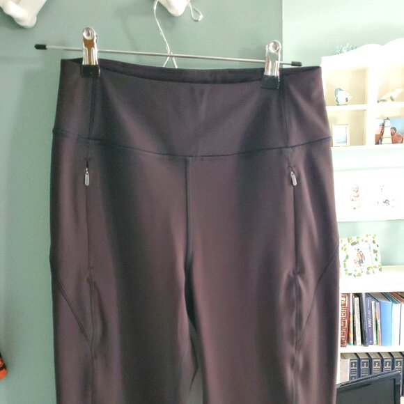 Athleta Ranier Mid Rise Joggers XS Tall Black - Picture 1 of 4